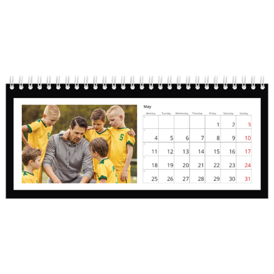 Desk calendars — Black frame [cover]