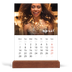 Easel Desk Calendar Portrait  — Simple script [April]