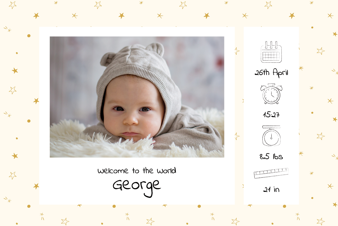 Invitations — Our little star