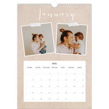 A4 Photo Calendar — Scrapbook calendar