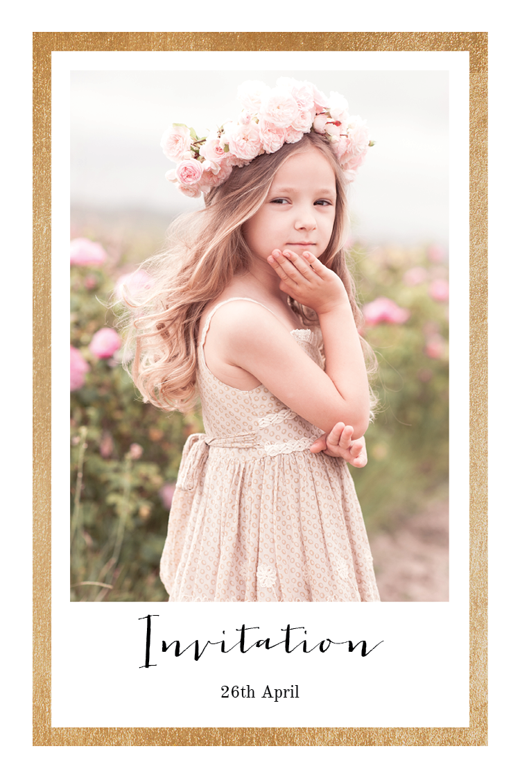 Invitations — In the frame