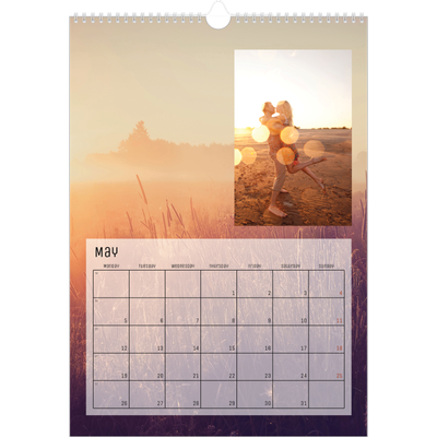 A3 photo calendars — Back to nature [cover]