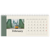 Desk calendars — Sights of the world [February]