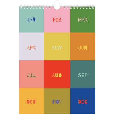 Fun colourful you | Calendar A4