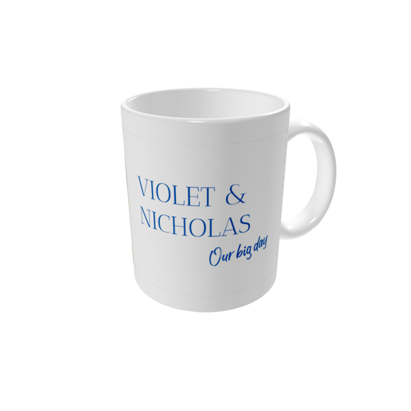Personalised mugs — Cobalt classic