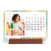 Easel Desk Calendar Landscape  — Paintbrush effect [cover]