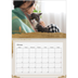 A4 Double Photo Calendar — Classic Gold [February]