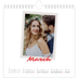 Square calendars  — Signed in crimson [March]