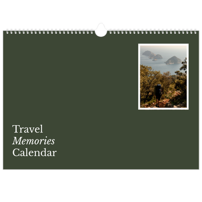 A3 Photo Calendar — Editorial Earth [cover]