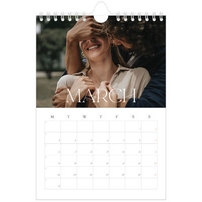 A5 Photo Calendar — Larger than life [March]