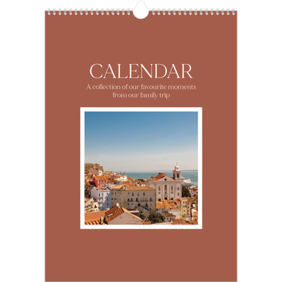 A3 photo calendars — Classic colours [cover]