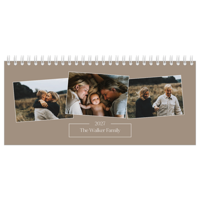 Desk calendars — Crafted memories [cover]