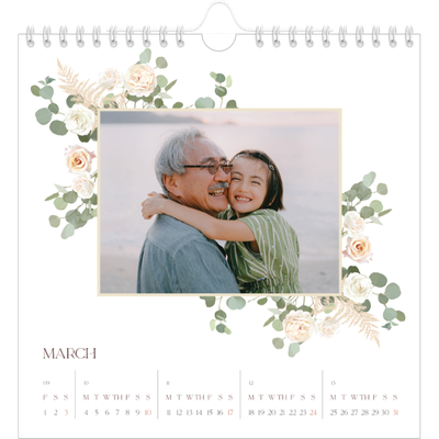 Square calendars  — Boho [March]