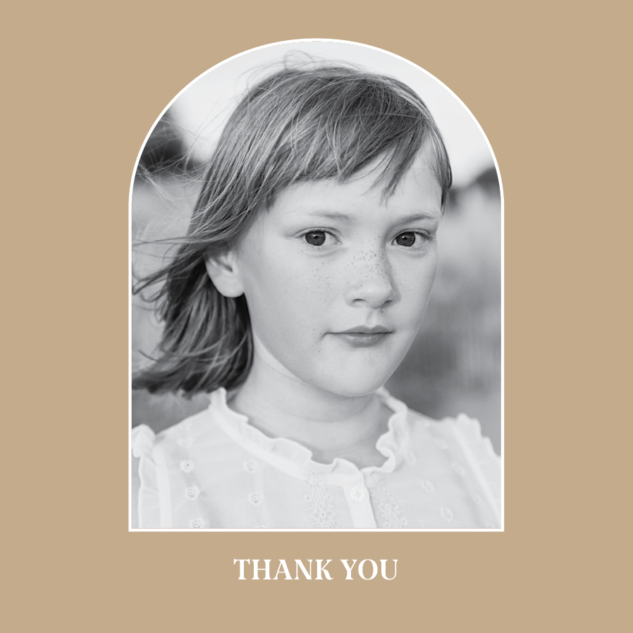 Thank you cards — Golden foliage