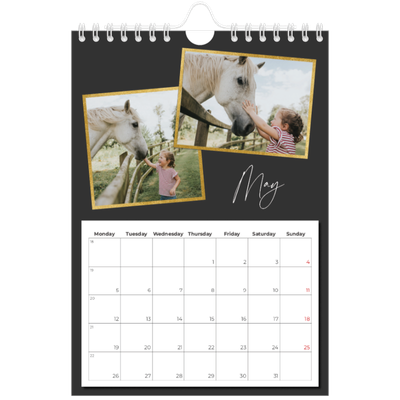 A5 Photo Calendar — So many memories [cover]