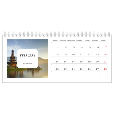 Desk calendars — Full story [February]