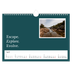 A4 Landscape Photo Calendar — Editorial Earth [April]