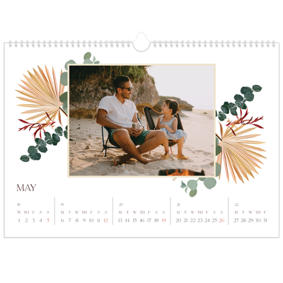 A3 Photo Calendar — Boho [cover]