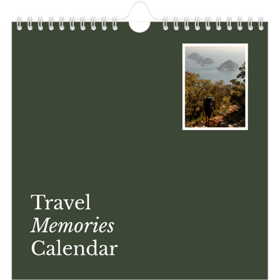 Square calendars  — Editorial Earth [cover]