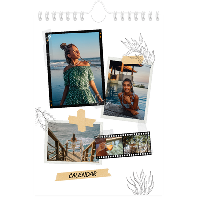 A5 Photo Calendar — Scrapbook flair [cover]