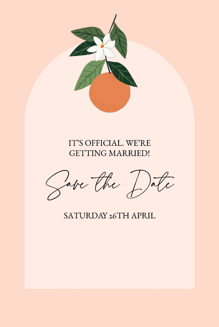 Save the date — Citrus celebrations