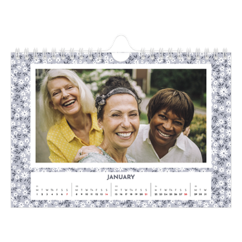 A5 Landscape Photo Calendar — Full bloom