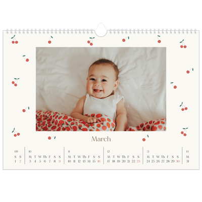 A3 Photo Calendar — Cherry bliss [March]