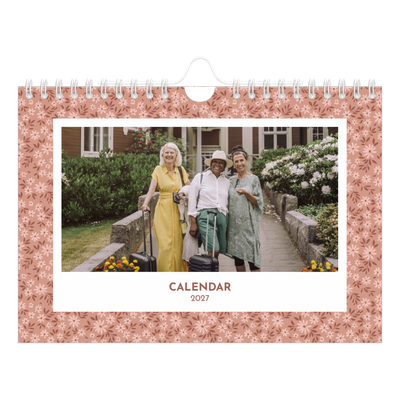 A5 Landscape Photo Calendar — Full bloom [cover]