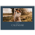 A4 Double Photo Calendar — Slate and serifs [cover]