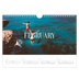A4 Landscape Photo Calendar — Endless escape [February]