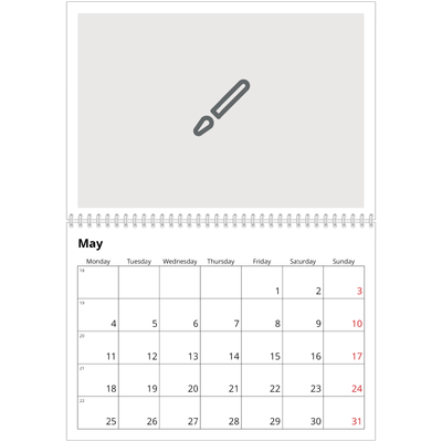 A4 Double Photo Calendar — Design your own product [cover]