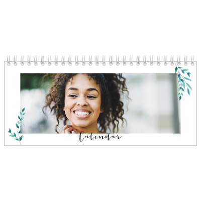 Desk calendars — Flower illustrations [cover]