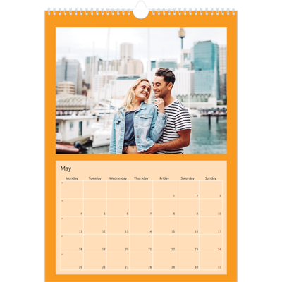 A3 photo calendars — Colour my world [May]