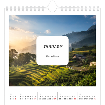 Square Photo Calendar — Full story