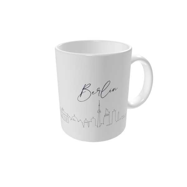 Personalised mugs — Berlin skyline