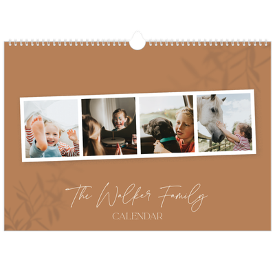 A3 Photo Calendar — Down to earth [cover]