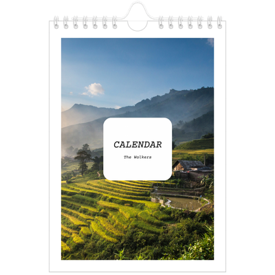 A5 Photo Calendar — Full story [cover]