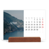 Easel Desk Calendar Landscape  — Endless escape [April]