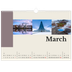 A3 Photo Calendar — Sights of the world [March]
