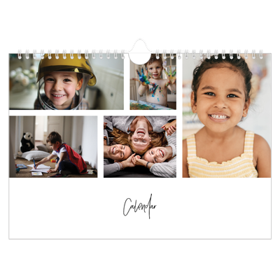 A4 Landscape Photo Calendar — Photo arrangements [cover]