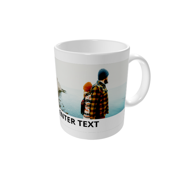 Personalised mugs — White space