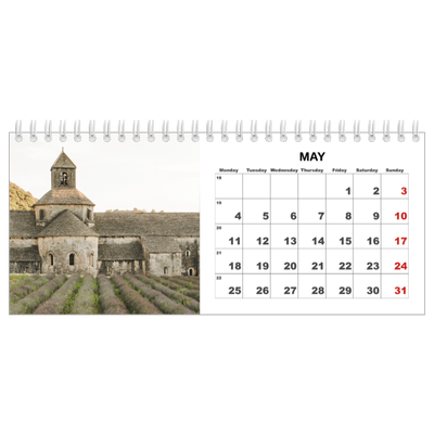 Desk calendars — Simple photo [cover]