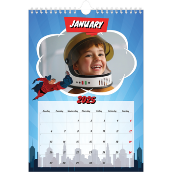 A4 Photo Calendar — Comic book