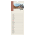 Slim Calendar  — Sights of the world [April]