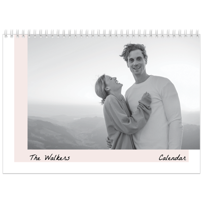 A4 Double Photo Calendar — Colour screens [cover]