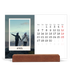 Easel Desk Calendar Landscape  — The portrait edit [April]