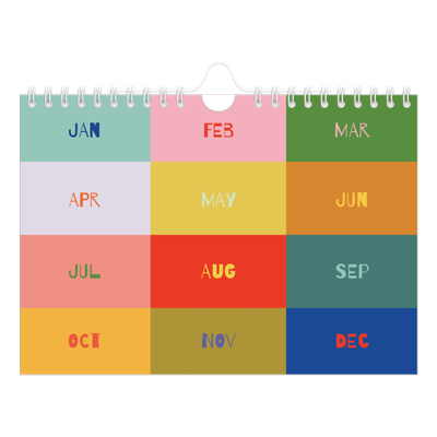 A5 Landscape Photo Calendar — Fun colourful you [cover]
