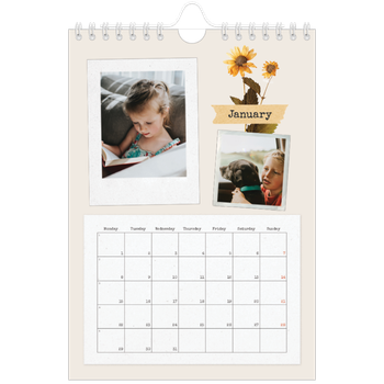 A5 portrait — Vintage scrapbooking
