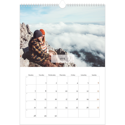 A3 photo calendars — Classic calendar [April]