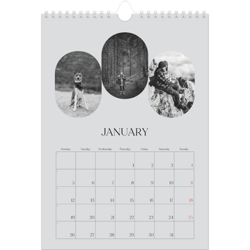 A4 Photo Calendar — Open road